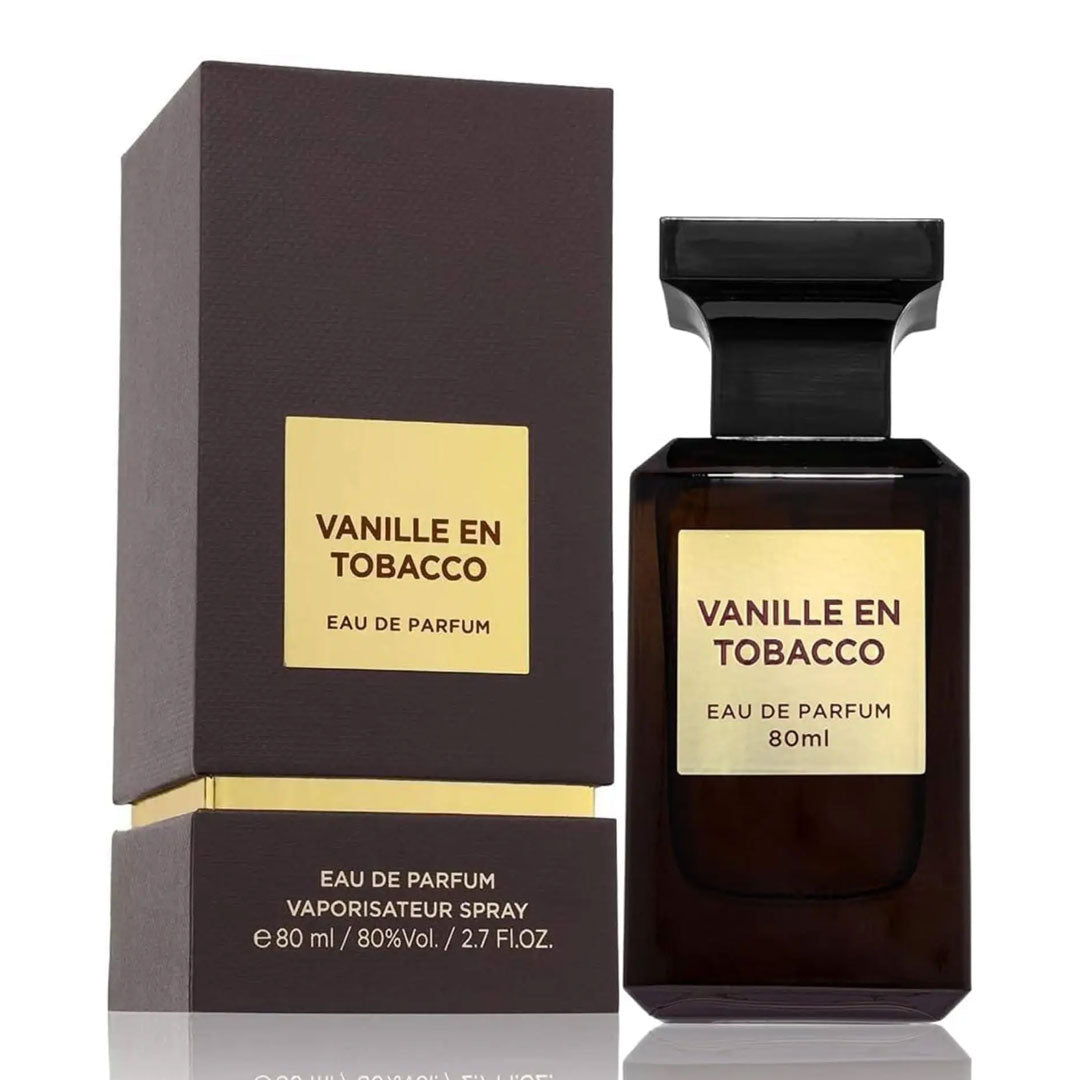 Vanille En Tobacco Eau De Parfum 80ml Fragrance World